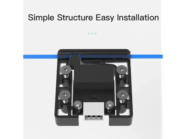 Alt view image 2 of 3 - CREALITY 3D Parts Factory Supply Black Filament Defect Sensor Module Kit For Ender-3 v2/CR-6 SE 3D Printer