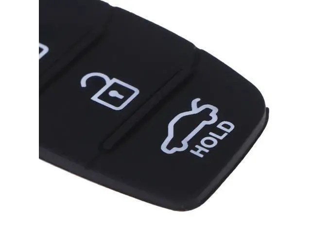 Alt view image 3 of 4 - Gran oferta de reemplazo de 3 botones para reparar la piel, funda plegable para llave de coche, almohadilla de goma para coche