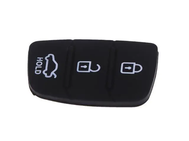 Alt view image 4 of 4 - Gran oferta de reemplazo de 3 botones para reparar la piel, funda plegable para llave de coche, almohadilla de goma para coche