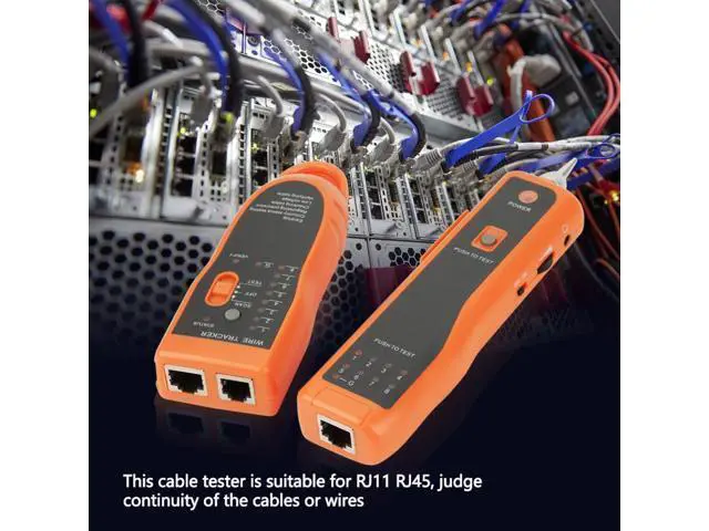 Alt view image 3 of 7 - XQ-350 LAN Network Cable Tester Network Analyzers RJ11 RJ45 Line Finder Wire Tracker