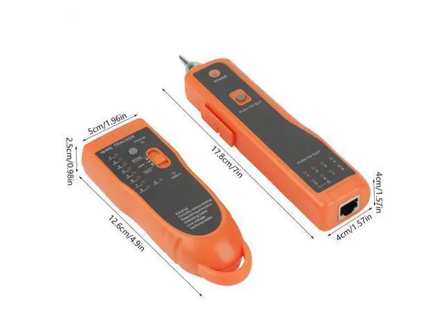 Alt view image 7 of 7 - XQ-350 LAN Network Cable Tester Network Analyzers RJ11 RJ45 Line Finder Wire Tracker