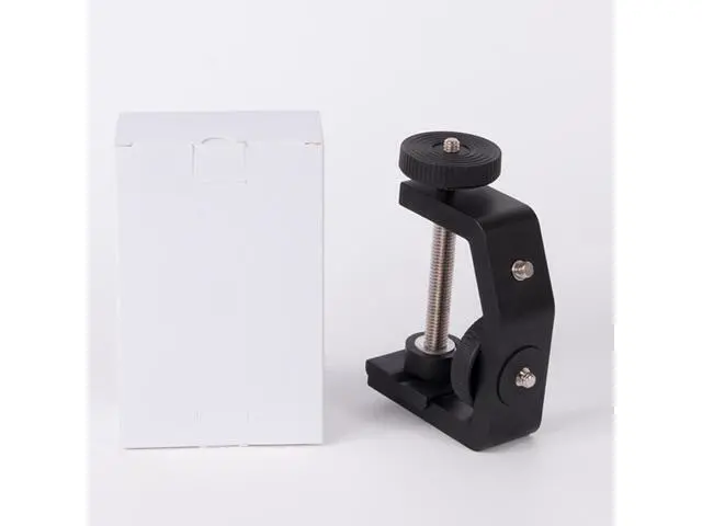 Alt view image 3 of 4 - Aluminum Alloy Super Clamp Large C-Type Clamp Clip Fixed Desktop Clamp Holder C-Type Clamp Flash Camera Tripod Photography Stand