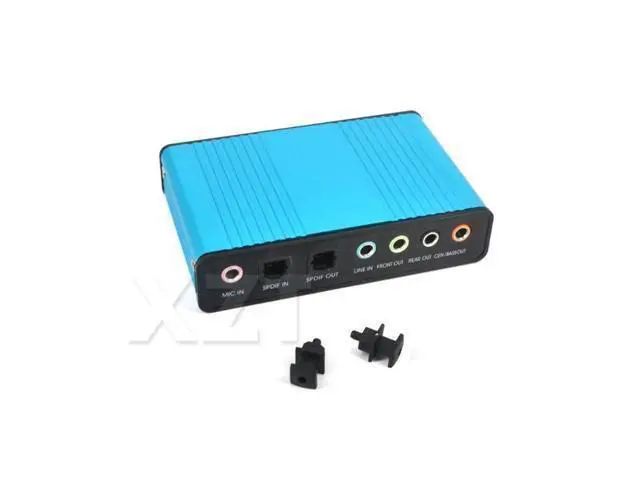 Alt view image 4 of 6 - 1pcs Hot USB 2.0 Sound Card 6 Channel 7.1 and 5.1 Optical External Audio Card SPDIF Controller for PC Laptop Desktop Tablet