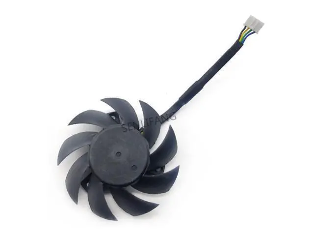 Alt view image 2 of 2 - Everflow T127015SU 65 MM DC 12 V 0.30AMP 4 P 4Pin 40*40*40 MM Video Grafikkarte Lufter
