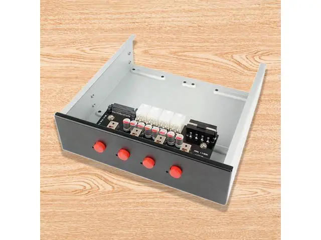 Alt view image 2 of 5 - Desktop Computer Front 5.25 Optical Drive Expansion 4 SATA15P Hard Disk Power Control Switch Multi-System