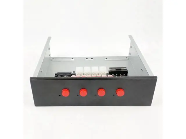 Alt view image 5 of 5 - Desktop Computer Front 5.25 Optical Drive Expansion 4 SATA15P Hard Disk Power Control Switch Multi-System