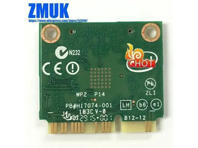 Alt view image 2 of 3 - Int Dual Band (2.4G&5G) Wireless-N 7260 802.11abgn+BT4.0 Combo WiFi Card 7260HMWAN