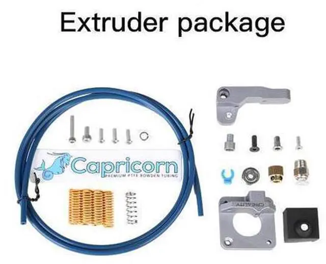 Main image of CREALITY 3D Printer Accessories Extruder and Capricorn Bowden PTFE Tubing Tube Fitting Push to Connect Bundle Package