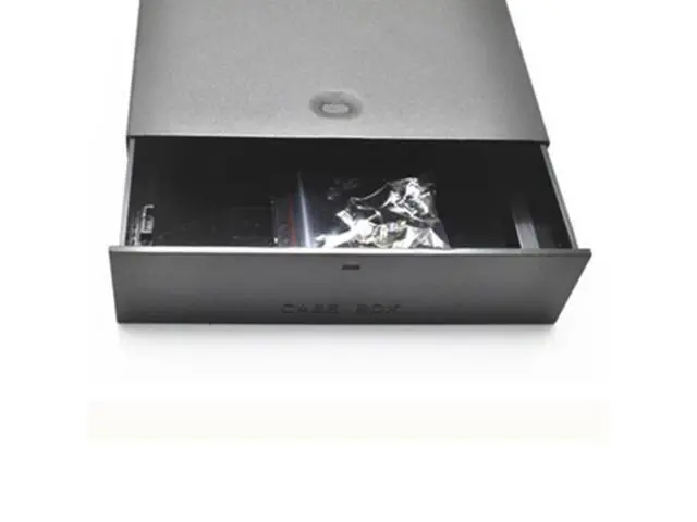 Alt view image 2 of 5 - 5.25-Inch Optical Drive Position Box Hard Disk Drive Mobile Blank Drawer Rack Box Storage Box for Desktop PC Computer