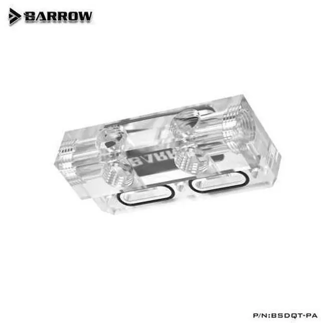 Alt view image 2 of 3 - Barrow BSDQT-PA Acrylic L-Steer Graphics Card Cold Head Bridge Head Modification Kit