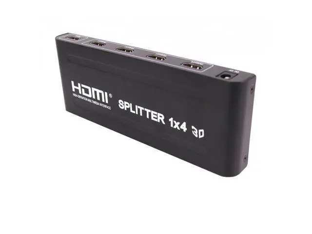 Alt view image 2 of 7 - HD HDMI Distributor One Sub Four Video Splitter HDMI One In Four Out 3D 1 in 4 Out Frequency Divider