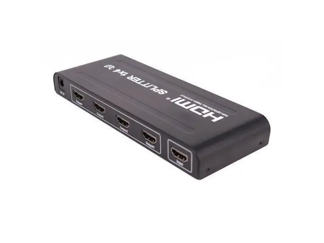 Alt view image 4 of 7 - HD HDMI Distributor One Sub Four Video Splitter HDMI One In Four Out 3D 1 in 4 Out Frequency Divider