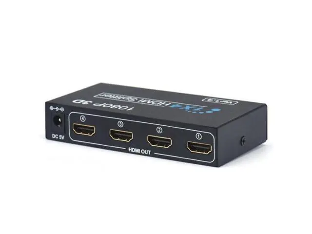 Alt view image 4 of 4 - HDMI Splitter 1x4 Ultra Splitter Hdmi 1080p 1 Inout 4 Output HDMI Switcher EP Chip Support 1080p