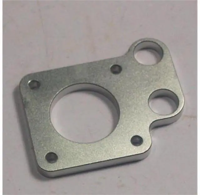 Main image of Reprap Prusa CNC metal Y-motor mount plate Sturdier RepRap Prusa i3 Aluminium y-motor mount for NEMA 17 stepper motor