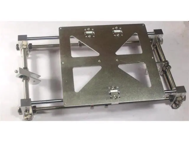 Alt view image 2 of 3 - Reprap Prusa CNC metal Y-motor mount plate Sturdier RepRap Prusa i3 Aluminium y-motor mount for NEMA 17 stepper motor