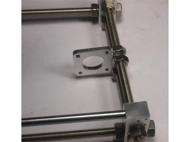 Alt view image 3 of 3 - Reprap Prusa CNC metal Y-motor mount plate Sturdier RepRap Prusa i3 Aluminium y-motor mount for NEMA 17 stepper motor