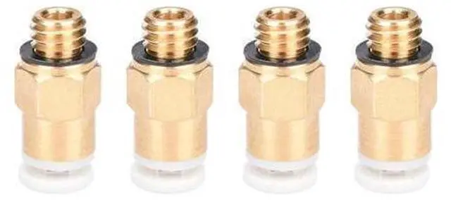 Main image of 3D Printer Parts Pneumatic Fittings Connector One-touch 4*2 mm M6 thread for 1.75 mm filament for Reprap bowden extruder