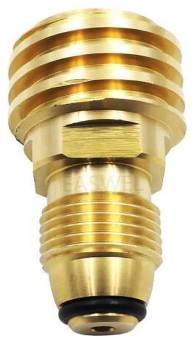 Main image of Adaptador de Gas propano que convierte Válvula de servicio de tanque poll LP a QCC1/Type1- Old t C5B7