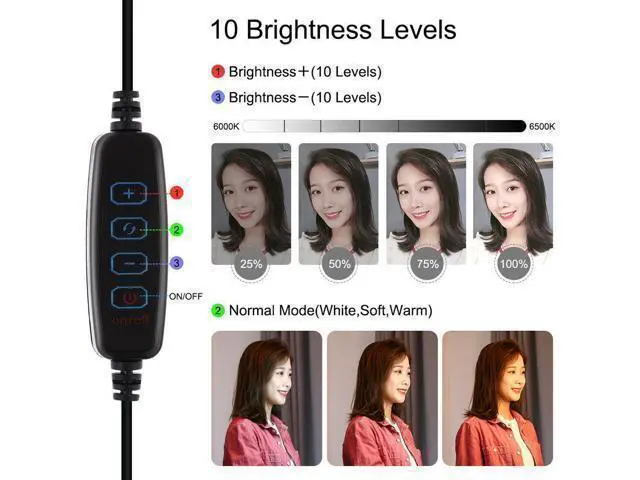 Alt view image 3 of 4 - PULUZ LED Ring Fill Light for Camera Phone Selfie Video Volog Live Streaming