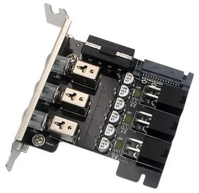 Main image of Desktop PC Power Expansion Hard Disk Drive Controller Multi-System Switching Supports 80mm Half-Height Chassis HTPC