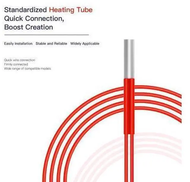 Main image of CREALITY 3D Printer Parts Hotend Heating Pipe Tube 24V 60W For CR-5060 Pro/CT-380/CR-3040Pro/CR-30 Printer Brand N