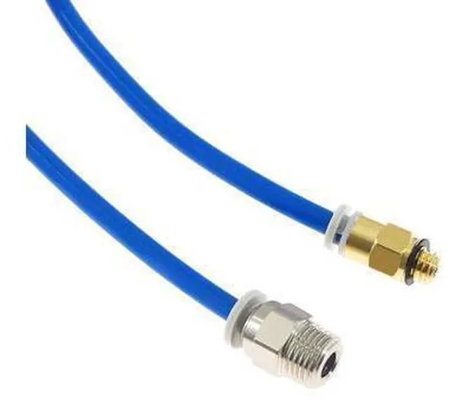 Alt view image 2 of 3 - PTFE Tube Teflont PiPe Fitting Connect+PC4-01 Pneumatic Connectors Quick Fitting Bowden 3D Printer Parts For Ender 3 CR10 Hotend