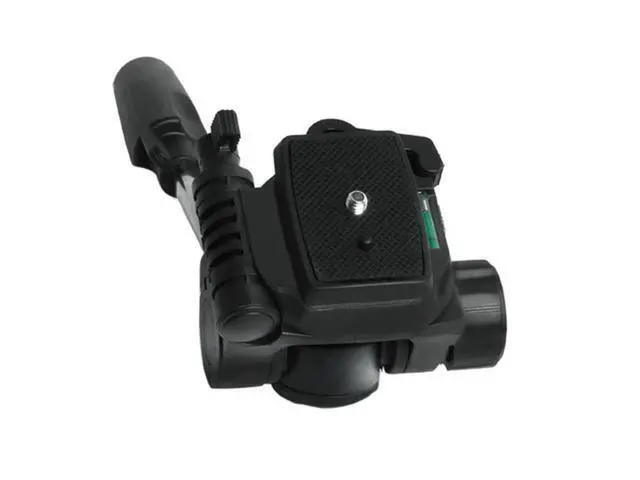 Alt view image 3 of 4 - Video Camera Accessories Tripod Head Tripod Stand Mount Camera Positioning Bolt+Level Gauge Vertical+Lock Knob+Horizontal