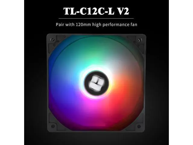 Alt view image 3 of 6 - Assassin X 120R SE V2 CPU Cooler, 4×6mm Heat Pipes, 1550RPM Speed 120mm RGB PWM Quiet Fan CPU Cooler with S-FDB Bearing, for AMD AM4 AM5/Intel 1700/1150/1151/1200/1851