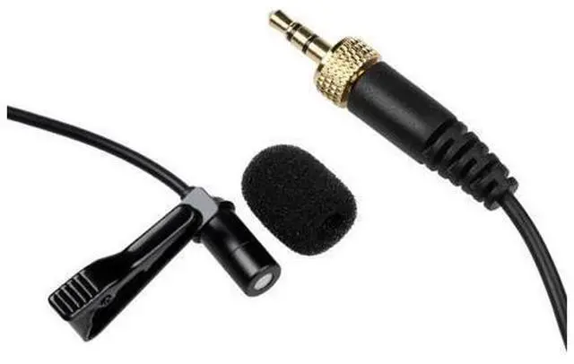 Main image of Mini Lavalier Microphone Lapel Tie Clip Condenser Mic for Audio Studio Conference Interview Network Sing