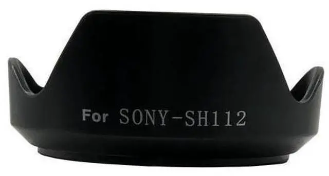 Main image of SH112 Lens Hood for Sony E 18-55mm F/3.5-5.6 OSS, 35mm F/1.8 OSSFE 28mm F/2 Lens