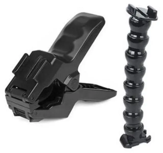 Main image of Flexible Gooseneck Bracket Flex Super Clip Clamp Mount for Gopro Hero 10 9 8 7 with Super Pincers Clip for Photography