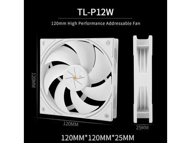 Alt view image 6 of 7 - Assassin X 120R Digital White CPU Air Cooler, 2000RPM Speed,4 Heatpipes, 12cm Quiet PWM Fan CPU Cooler, Digital Screen Top Cover,for AM4/AM5,Intel LGA1700/1851/1150/1151/1200, PC Cooling
