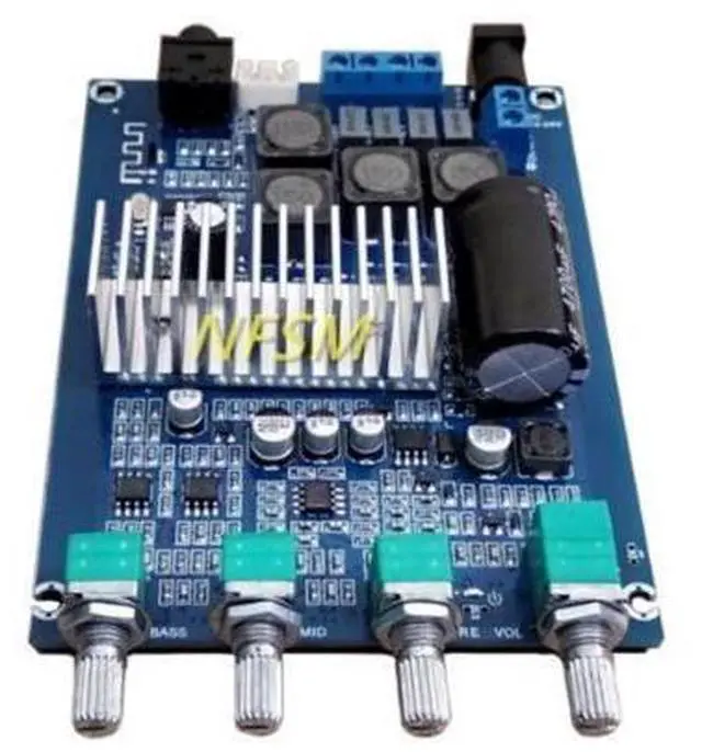 Main image of TPA3116 Bluetooth 4.2 Digital Amplifier Board 50W*2 Dual Channel 2.0 Audio Amplificador With Volume Adjustment DC12-24V