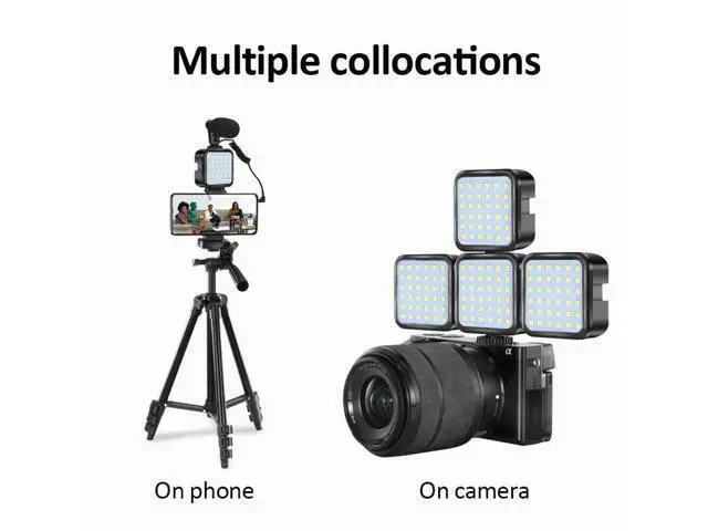 Alt view image 4 of 4 - Jumpflash LED-D36 36 LED Ultra Bright Dimmable Camera Video Fill Light Lamp