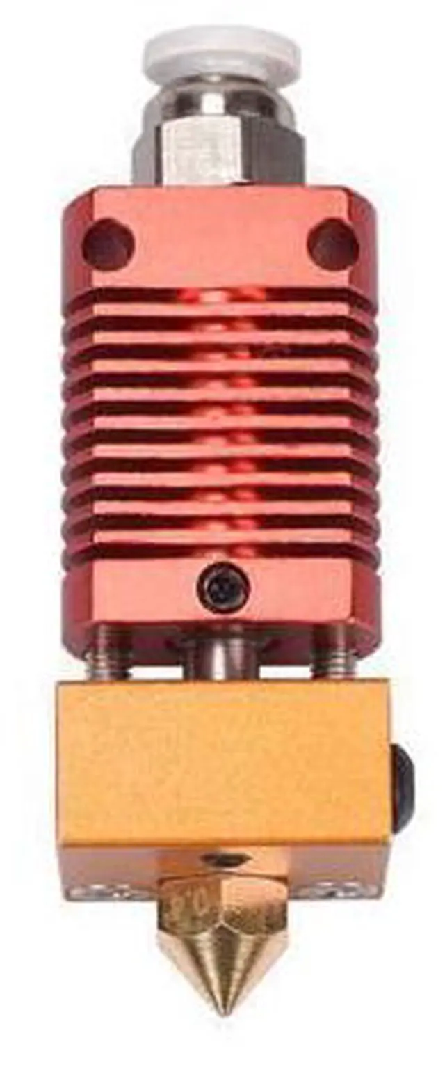 Alt view image 2 of 3 - CR10 Hotend Extruder Kit MK8 Extruder 3D Printer Parts for Ender-3 CR10 Printer 1.75mm 0.4mm Nozzle j-head Heater Block parts