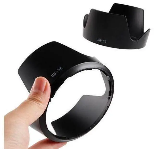 Main image of 2pcs HB35 Camera Lens Hood for 72MM Nikon HB-35 with 18era Lenses Hood for Nikon
