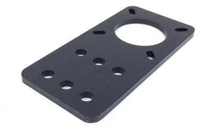 Main image of 1pcs Anodized Aluminum Motor Mount Plate NEMA 17 Stepper Motor for Reprap 3D printer openbuilds builds parts