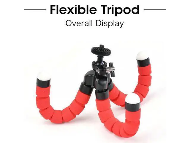 Alt view image 4 of 4 - 10" Led Selfie Ring Light with Flexible Tripod 360-Degree Rotation Ballhead and Phone Clip Holder for Live Broadcast