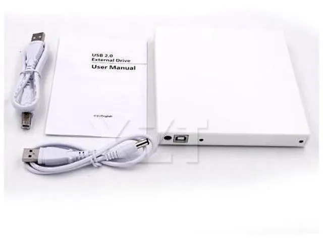 Main image of AT RW Burner Writer External Optical Drives DVD ROM Player for Laptop Computer pc, Windows7/8 USB 2.0 DVD Drive Combo CD