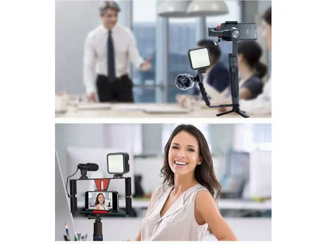 Alt view image 3 of 4 - Jumpflash LED-D49R Soft Diffuser Light 49 LED On Camera Selfie Vlog Video Lamp