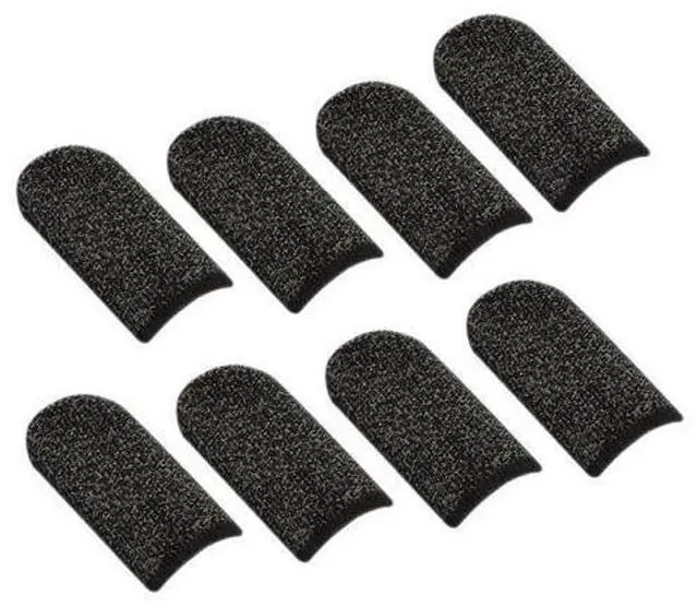 Main image of Professional Gaming Finger Cot 18-Pin Black Black Border Copper Fiber Anti-Sweat and Non-Slip Competitive Version 8Pcs
