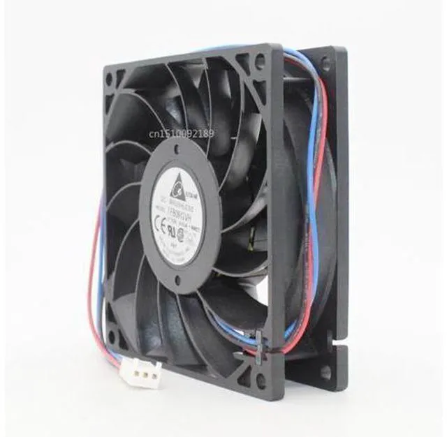 Main image of Ventilador de refrigeración de servidor para ordenador, 3 líneas, para Delta FFB0912VH, 9cm, 92mm, 92x92x25mm, DC12V, 0.90A