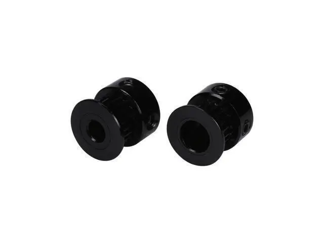 Alt view image 2 of 3 - BIQU Latest GT2 Black Color Aluminum Timing Belt pulley 20 teeth for 3D printer GT2-6mm Width Timing Belt RepRap 3D Printer