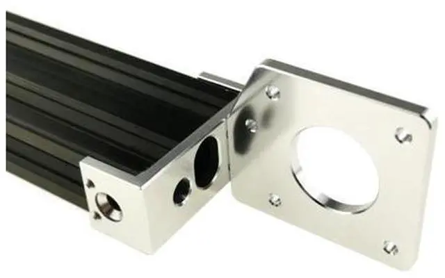 Alt view image 2 of 3 - Funssor metal Ender-3/CR-10/CR10S Y-axis synchronous belt stretching Y-axis Motor bracket 2040 Profile for 3D PrinterPART