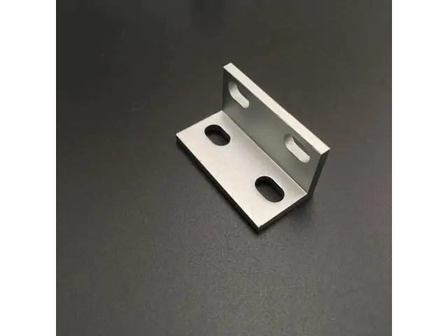 Alt view image 2 of 3 - funssor 1pcs V-slot single/double/triple aluminum L Bracket for openbuilds CNC mill 3D printer DIY parts