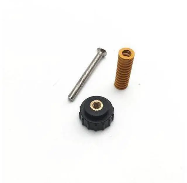 Main image of M3/M4 Build Bed Leveling Spring leveling knob nut kit for CREALITY 3D Printer Parts for Heated Bed CR-10 Ender 3D Printer