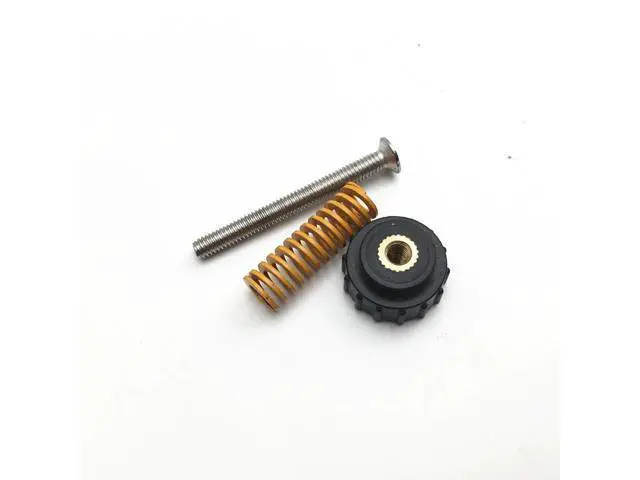 Alt view image 3 of 3 - M3/M4 Build Bed Leveling Spring leveling knob nut kit for CREALITY 3D Printer Parts for Heated Bed CR-10 Ender 3D Printer