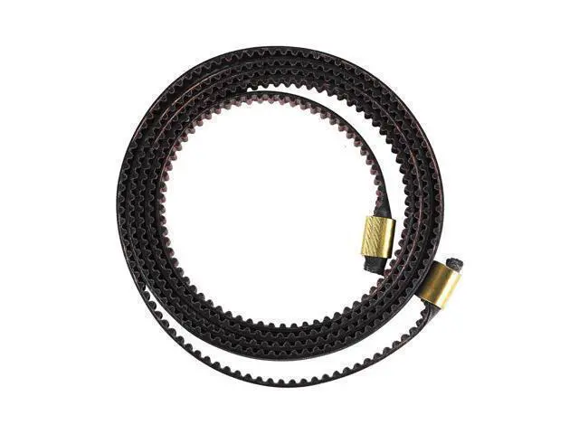 Alt view image 2 of 3 - CREALITY 3D Printer Parts Black X Axis Synchronous Belt Kit 2GT W6 L1000mm For Sermoon D1/Ender-2 Pro Printer
