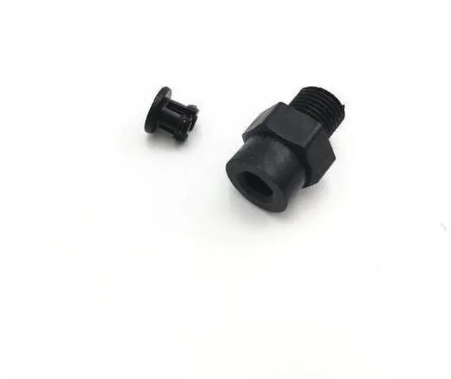 Alt view image 2 of 3 - Funssor Black Color M10 threaded bowden coupling kit (1.75mm filament) For 2*4 m tube Fast Ship