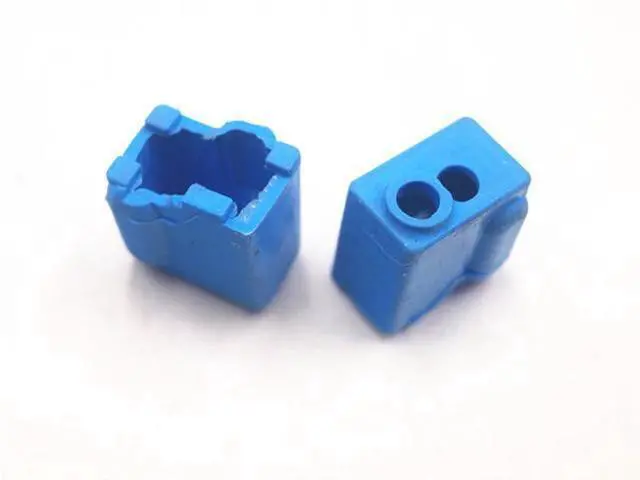 Main image of Funssor Silicone Socks for Volcano Block and Fixings (Thermistor Clamping) for Reprap Prusa i3 3D printer hotend